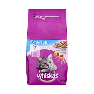 Whiskas | Aliment chat | Croquettes | Stérile 