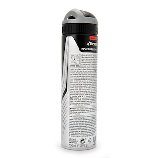 Rexona | Men | Déodorant Spray | Invisible Black & White Clothes | 150 ml 