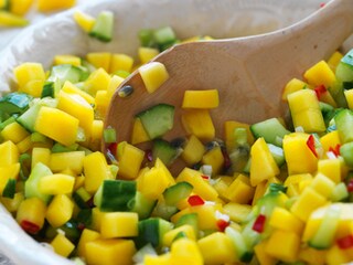 Thaise salsa met mango