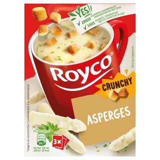 Royco | Soep | Asperges | Crunchy 3 x 20 gr