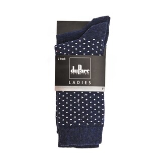duParc | Chaussettes dames | jeans | pois | 39/42 