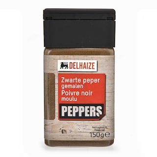 Delhaize | Epices | Poivre Noir | Moulu 