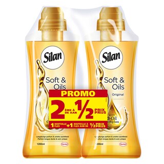 Silan | Wasverzachter | Soft & Oils | Original | Goud | 2de 1/2 prijs 