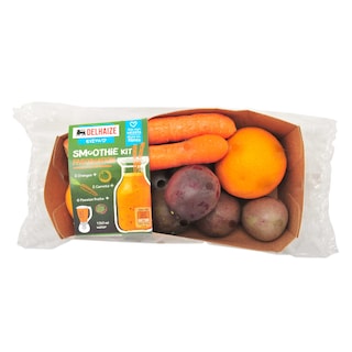 Delhaize | Smoothie | HM | Orange | Carotte | Fruit de la passion 