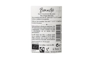 Bonastro | Sauvignon Blanc | Bio | Fairtrade | 2020 