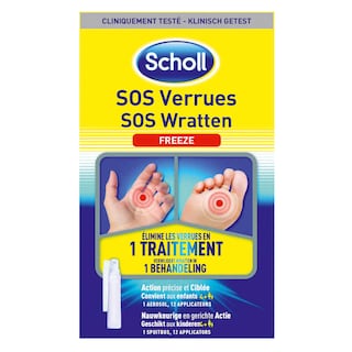 Scholl | SCHOLL| Behandeling Wratten 1 st