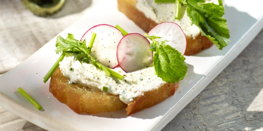 Croûtons de fromage aux fines herbes