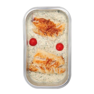 Delhaize | Kabeljauw met truffelsaus 