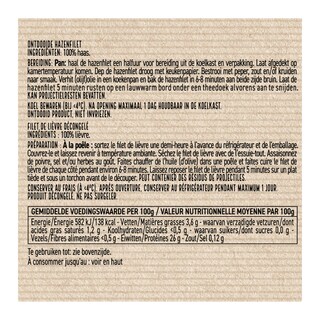 Delhaize | HAZENFILET ONTDOOID 