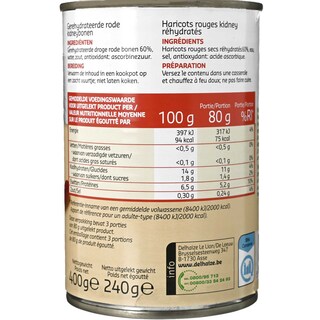 Delhaize | Haricots rouges 