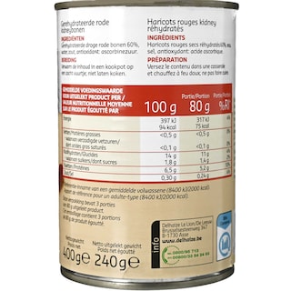 Delhaize | Haricots rouges 