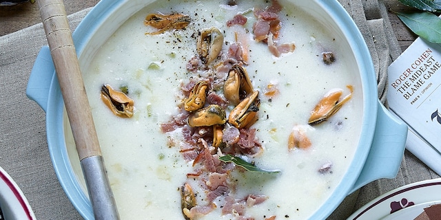 Potage aux moules