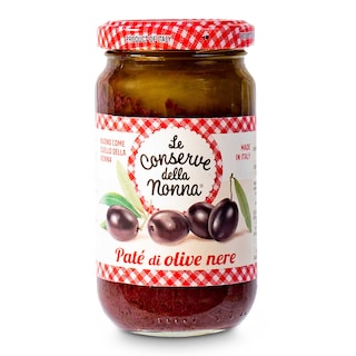 Conserve Della Nonna | Tapenade | Olives Noires 190 gr