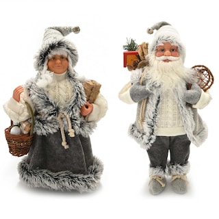 Delhaize | Staande Kerstman met geschenkenzak 