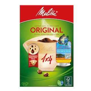 Melitta | Filtres à café | Brun | 1X4 