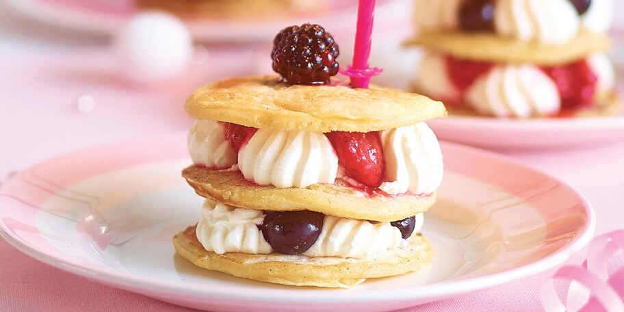 Mini-gâteaux de pancakes