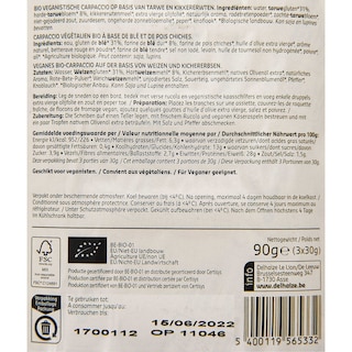 Delhaize | Veggie | Carpaccio | Vegan | Bio 