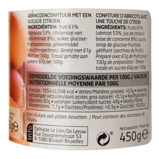 Delhaize | Confiture | Abricots 