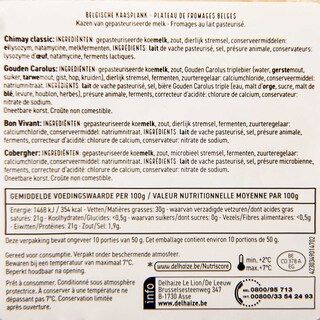 Delhaize | 4XPLATEAU FROMAGE BELGES 