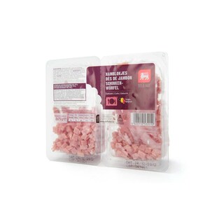 Delhaize | Dés de jambon cuit | Max. 5% vetten 