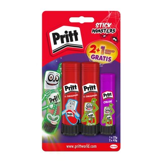 Pritt | 2 Bâtons de colle | 43 gr + 20gr Gratuit 