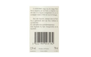 France - Frankrijk | Loire - Sancerre | Sancerre Millet 2018 Rouge 