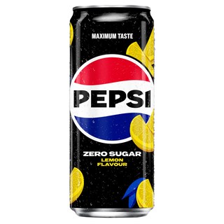 Pepsi | Cola | Zero | Lemon | Sleek Can 