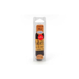 * | Wassen veters | 0,75 m , bruin 