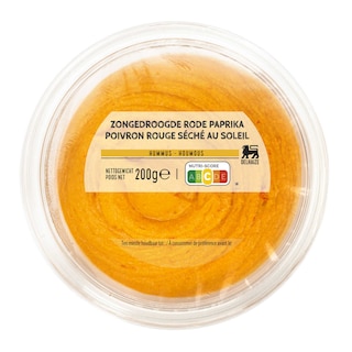 Delhaize | Hummus | Zongedroogde paprika 