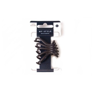My Style | Basic | Pince cheveux | 6cm | Nylon | Noir 