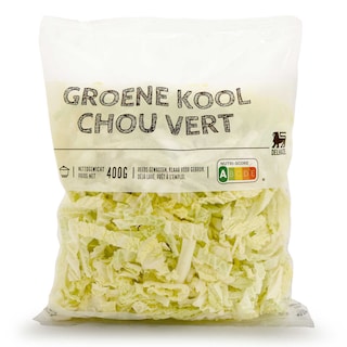 Delhaize | Groene kool | Versneden 