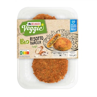 Delhaize | Bio | Burger | risotto | Bio 