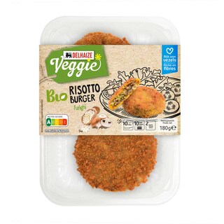 Delhaize | Bio | Burger | risotto | Bio 
