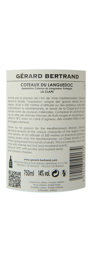 France - Midi de la France | Languedoc - Roussillon | Art de Vivre Clape 2012 Rouge 