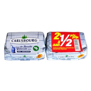Carlsbourg | Beurre de Baratte | Doux | 2 ième 1/2 prix 
