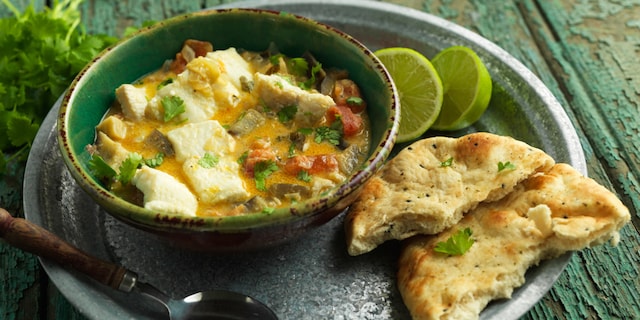 Curry de poisson aux légumes
