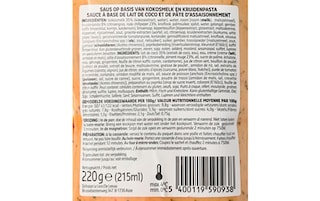 Delhaize | Thai style | rode curry saus 