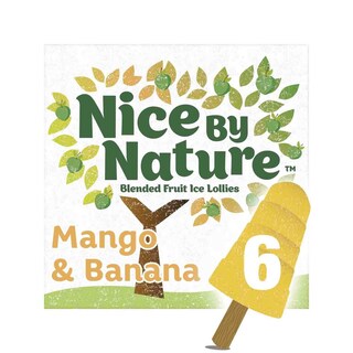 Nice By Nature | Glace | Mangue et Banane | 5x40 ml 