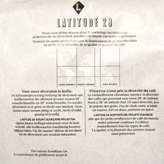 Latitude 28 | Delhaize | Café | Deca | 36P | Utz-Sg | Ft | Bio 