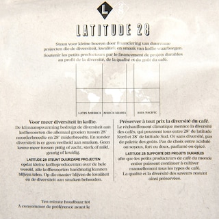 Latitude 28 | Delhaize | Koffie | Deca | 36P | Utz-Sg | Ft | Bio 