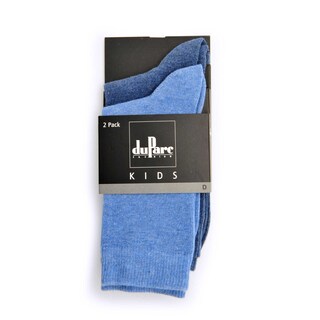 duParc | Jongenssokken | blauw uni | 23/26 