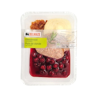 Delhaize | Pain de viande | Cerises-Purée 