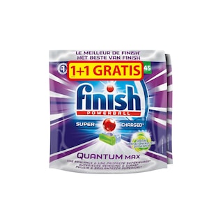 Finish | Vaatwastabletten | Quantum | Ontvetter | 1+1 gratis 