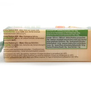 Delhaize | Grana padano | Hard | Blok 250 gr