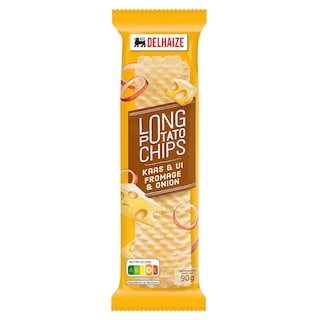 Delhaize | Chips | Ajuin | Kass 