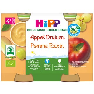 Hipp | Panade | Pomme Raisin | 4M | Bio 