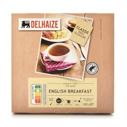 Delhaize | Thé | Petit déjeuner | 100S 180 gr