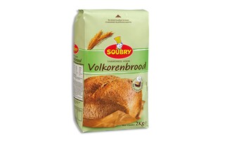 Soubry | Tarwemeel | Volkorenbrood 2 kg