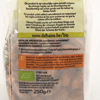 Delhaize | Bio | Amandes Décortiquées | Bio 