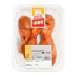 Kip voor op de barbecue